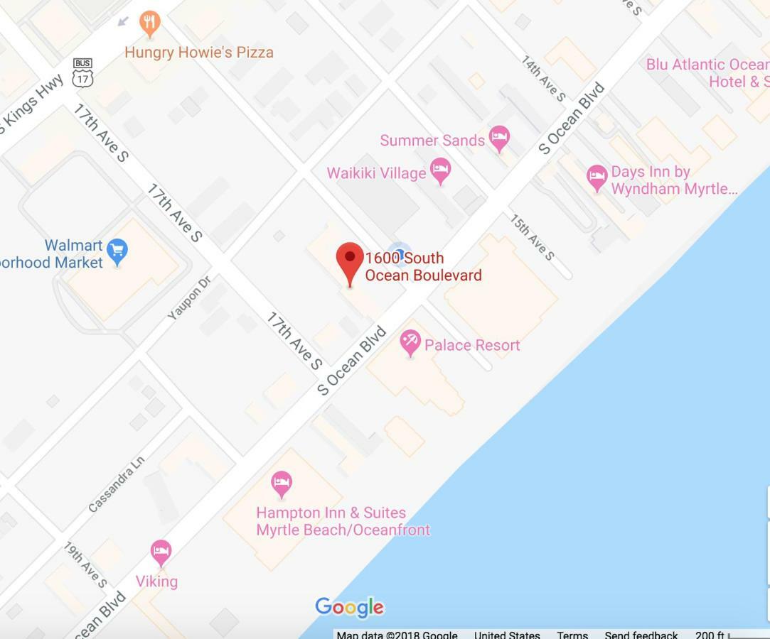 1600 South Ocean Boulevard Myrtle Beach Esterno foto